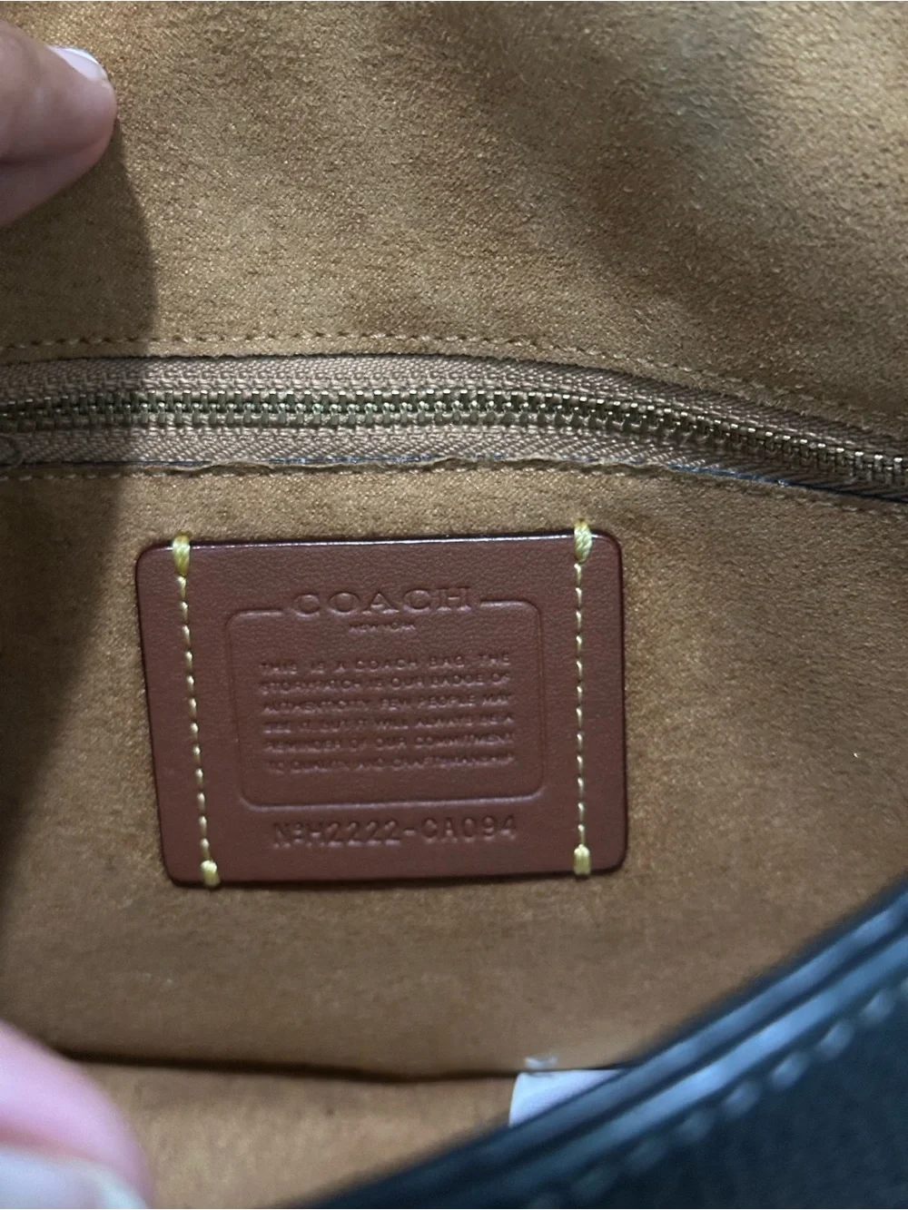 Coach Willow saddle bag